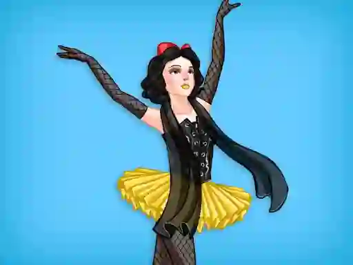 Mäng Princesses Rock Ballerinas Internetis