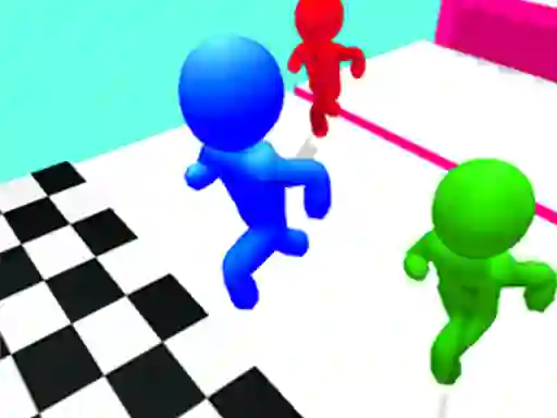 Mäng Stickman Race 3d Internetis