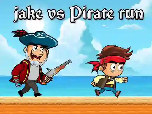 Mäng Jake vs Pirate Run Internetis
