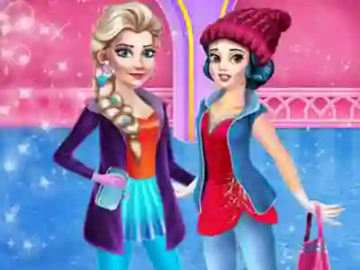 Mäng Princess Winter Activities Internetis