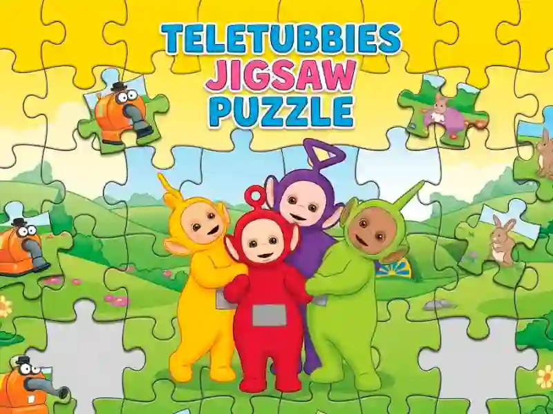 Mäng Teletubbies Jigsaw Puzzle Internetis