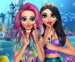 Mäng Mermaids Makeup Salon Internetis