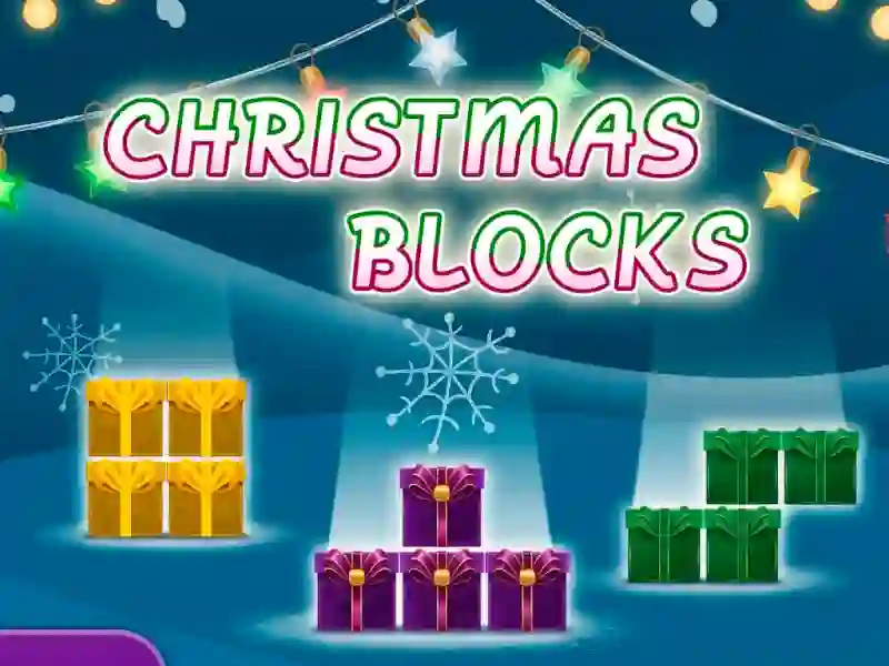 Mäng Christmas Blocks Internetis