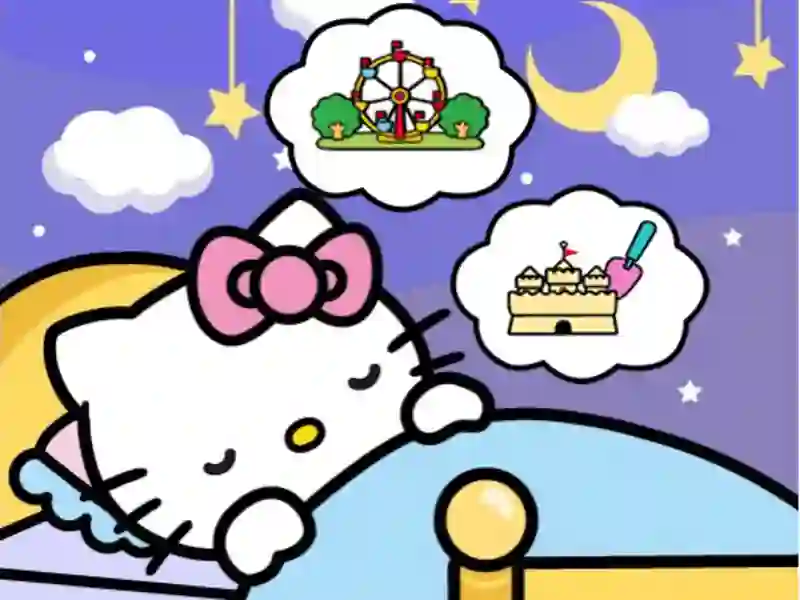 Mäng Hello Kitty Good Night Internetis