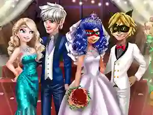 Mäng Ladybug Wedding Royal Guests Internetis