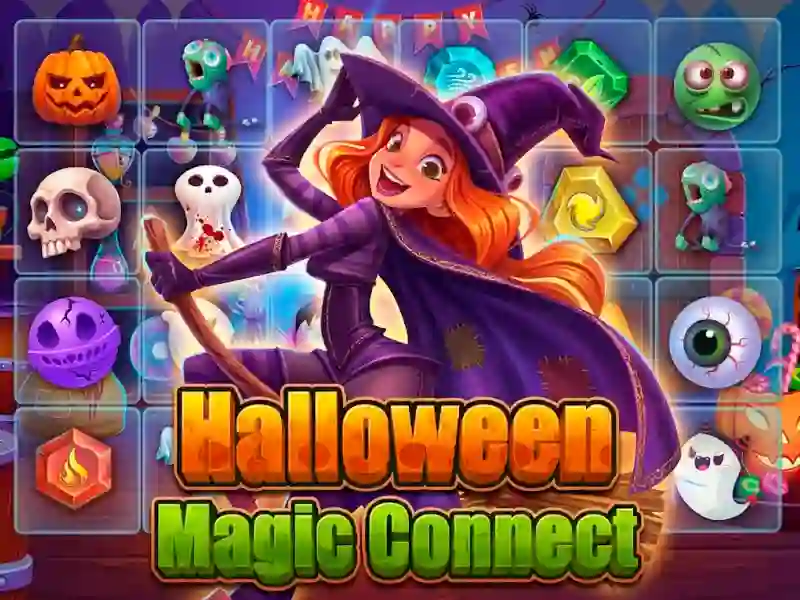 Mäng Halloween Magic Connect Internetis