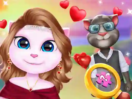 Mäng Kitty Couple Lovely Valentine Internetis