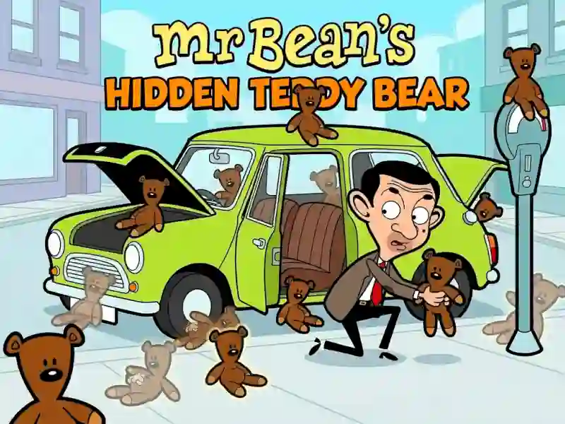 Mäng Mr Bean Car Hidden Teddy Bear Internetis
