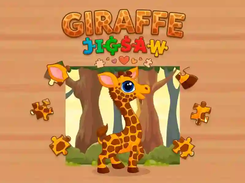 Mäng Giraffe Jigsaw Internetis