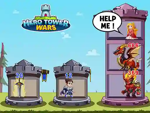 Mäng Hero Tower War Internetis