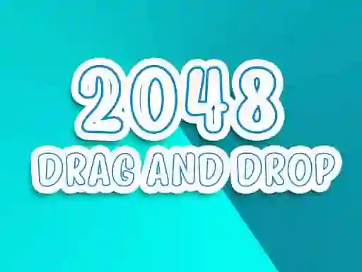 Mäng 2048 Drag'nDrop Internetis