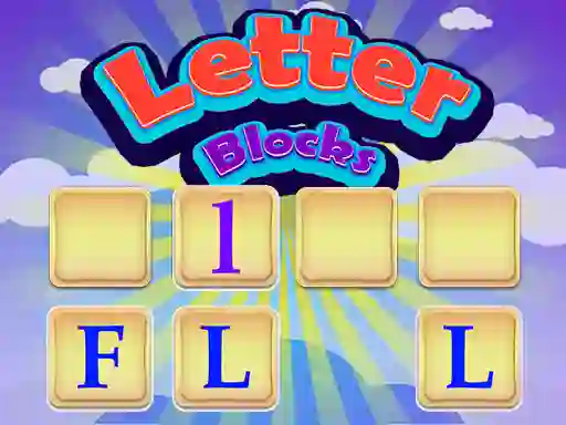 Mäng Letter Blocks Internetis