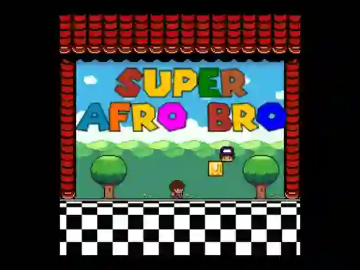 Mäng Super Afro Bro Internetis