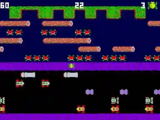 Mäng Clumpsy Frogger 2D Internetis