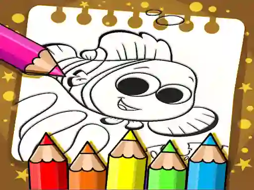 Mäng Finding Nemo Color Book Internetis