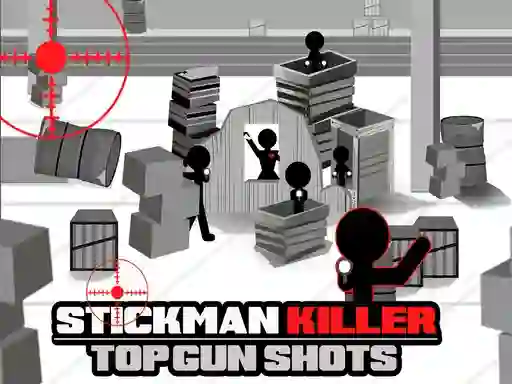 Mäng Stickman Killer Top gun Shots Internetis