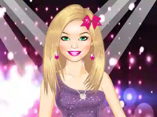 Mäng Barbie Popstar Dressup Internetis