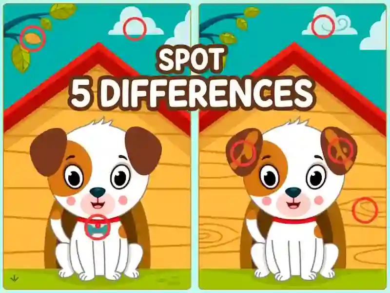 Mäng Spot 5 Differences Internetis