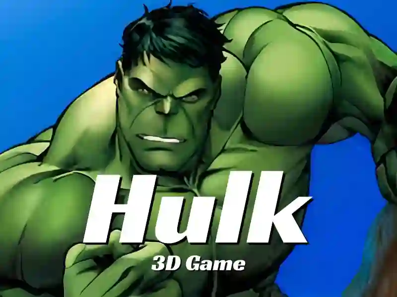 Mäng Hulk 3D Game Internetis