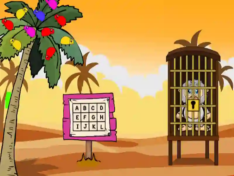 Mäng Desert Monkey Escape Internetis