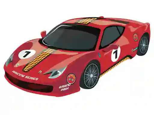 Mäng Sport Cars Coloring Internetis