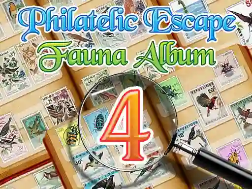 Mäng Philatelic Escape Fauna Album 4 Internetis