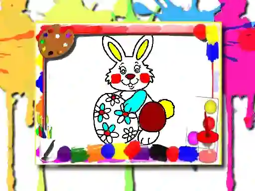 Mäng Easter Coloring Book Internetis