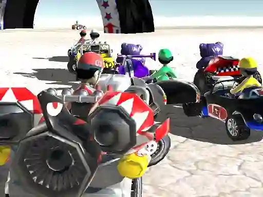 Mäng Xtreme Racing Cartoon 2019 Internetis