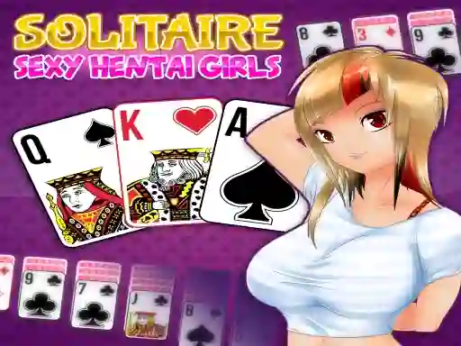 Mäng Solitaire Manga Girls Internetis