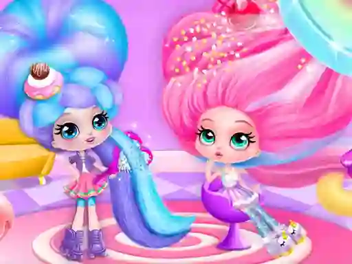 Mäng Cotton Candy Style Hair Salon Internetis