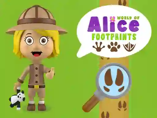 Mäng World of Alice Footprints Internetis