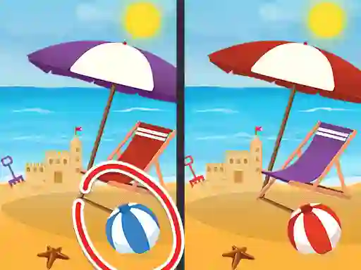Mäng Spot The Difference Seasons Internetis