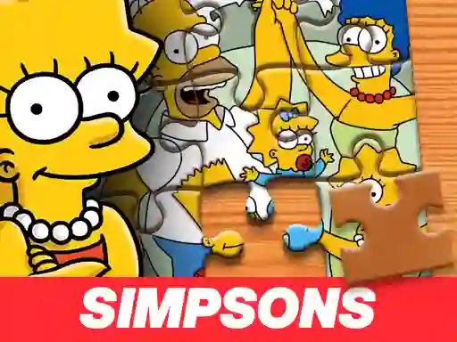 Mäng Simpson Jigsaw Puzzle Internetis