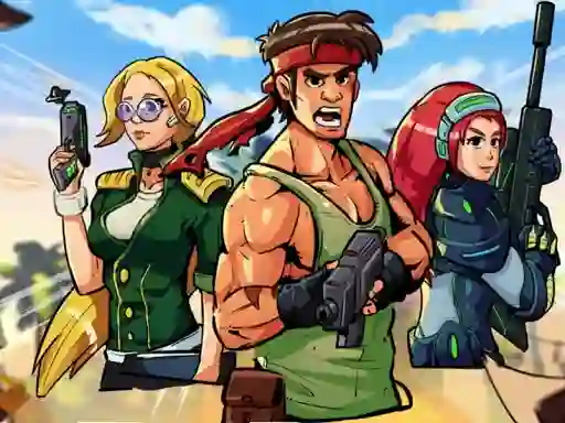 Mäng Metal Shooter Brother Squad Internetis