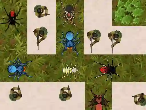 Mäng Spider Tower Defense Internetis
