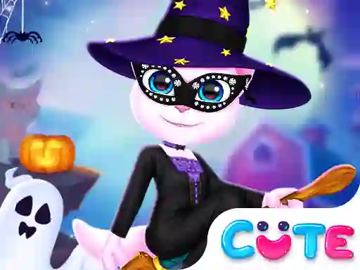 Mäng Cat Girl Halloween Preparation Internetis