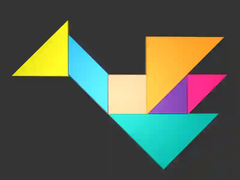 Mäng 3d Tangram Internetis