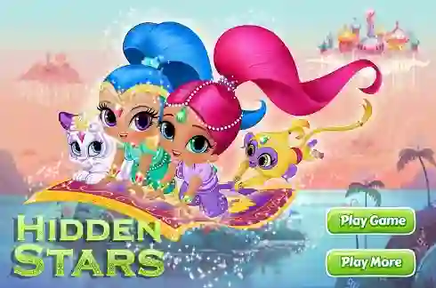 Mäng Shimmer and Shine Hidden Stars Internetis
