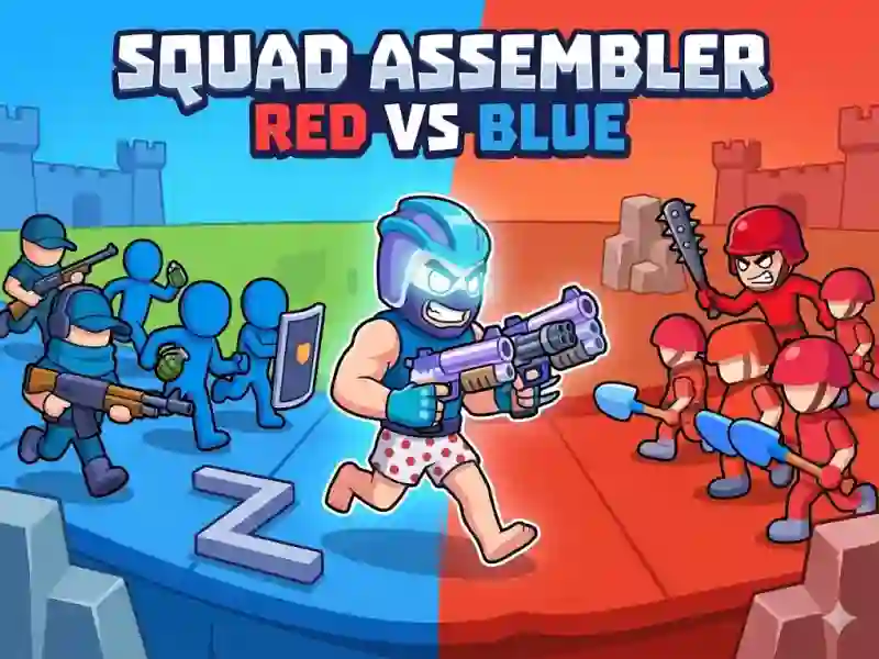 Mäng Squad Assembler Red Vs Blue Internetis