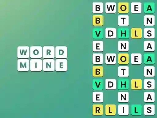 Mäng Word Mine Internetis