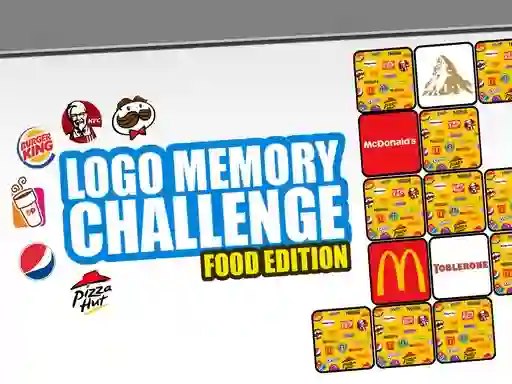 Mäng Logo Memory Food Edition Internetis