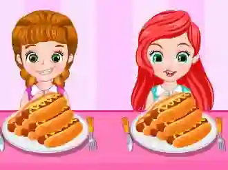 Mäng Princess Hotdog Eating Contest Internetis