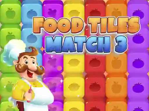 Mäng Food Tiles Match 3 Internetis