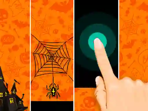 Mäng Halloween Magic Tiles Internetis