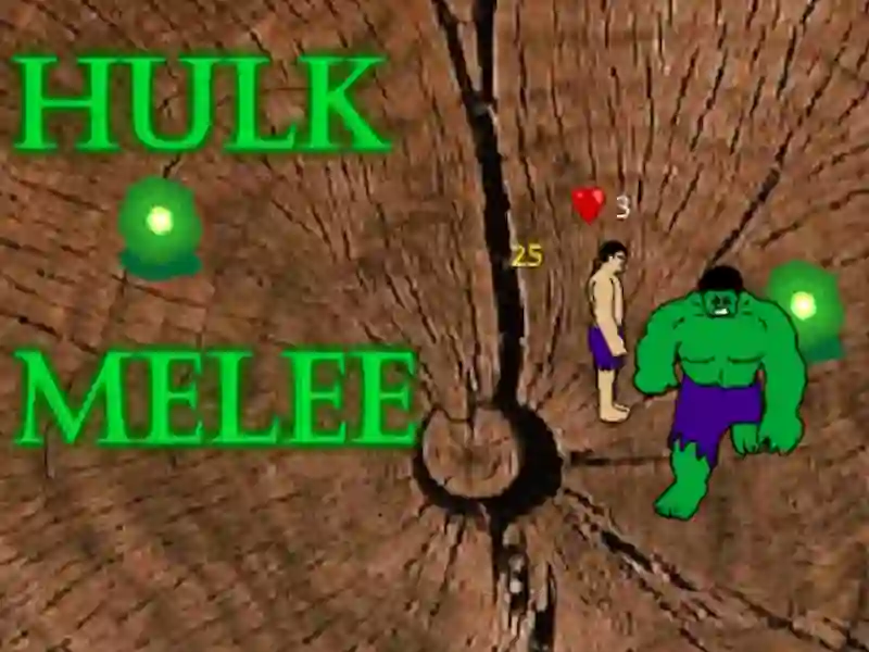Mäng Hulk Melee Internetis