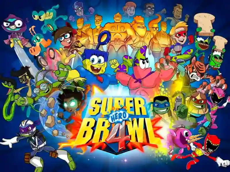 Mäng Super Hero Brawl 4 Internetis