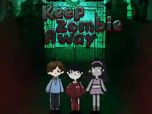 Mäng Keep Zombie Away Internetis