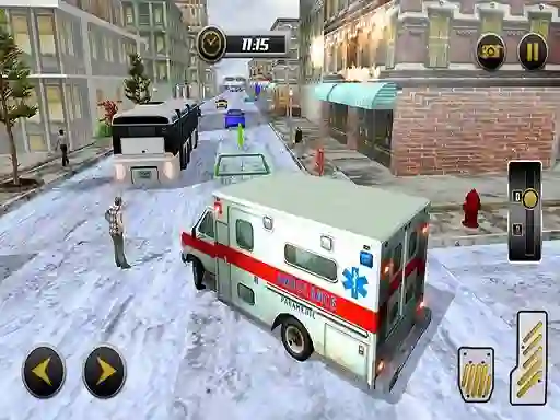 Mäng Modern city ambulance simulator Internetis