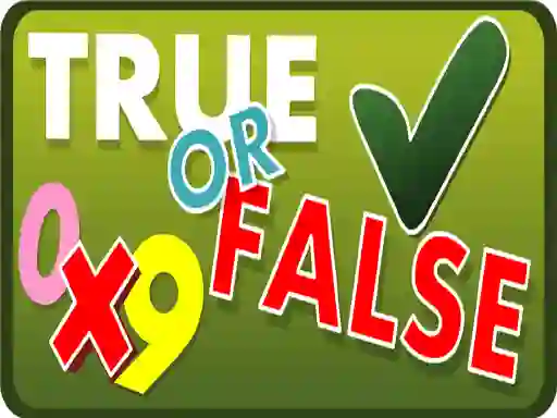 Mäng True or False Internetis