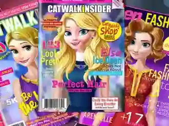 Mäng Princess Catwalk Magazine Internetis